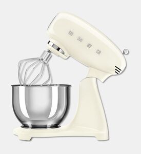 Smeg Side Handle Stand Mixer, Beige, Packshot View