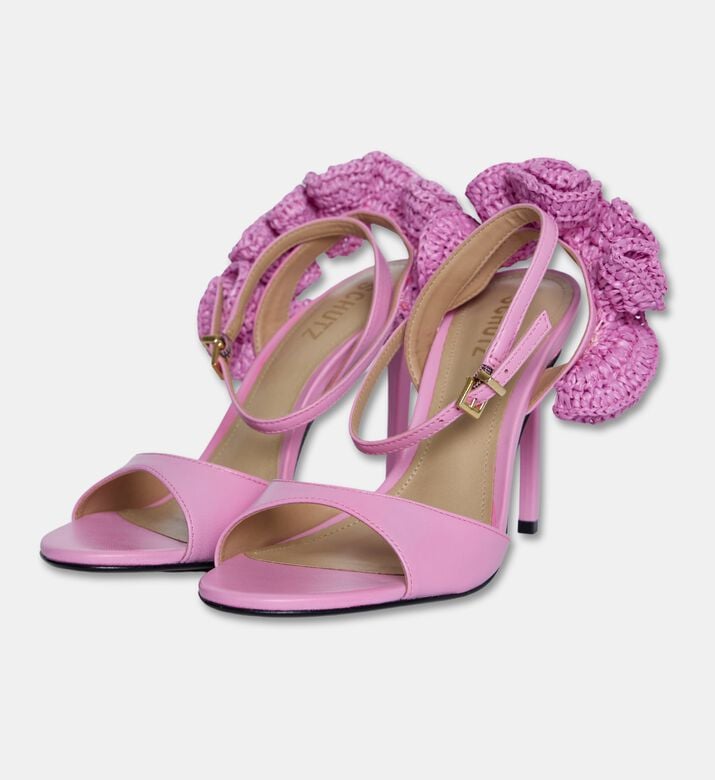 Schutz Floral-accent Stiletto Sandal, Packshot View