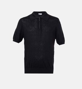 Men S Knit Polo Shirt