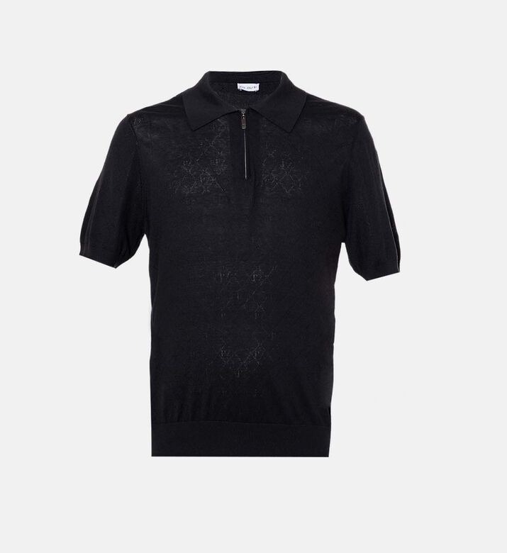 Men S Knit Polo Shirt