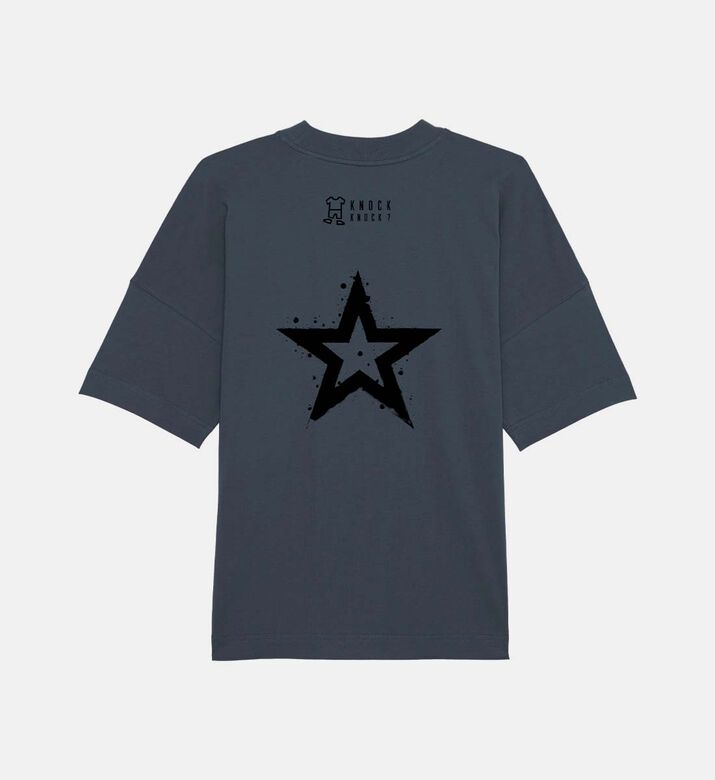 Star Back-print Oversized T-shirt
