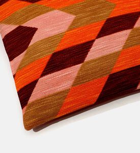 Home Deco and More Isola Cotton Square Cushion, Packshot View