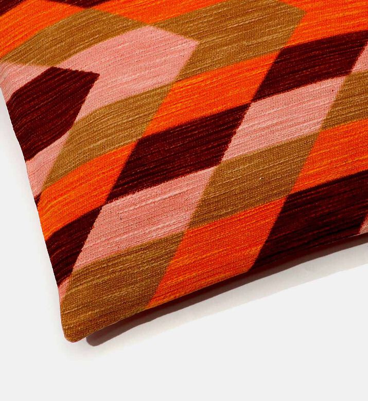 Home Deco and More Isola Cotton Square Cushion, Packshot View