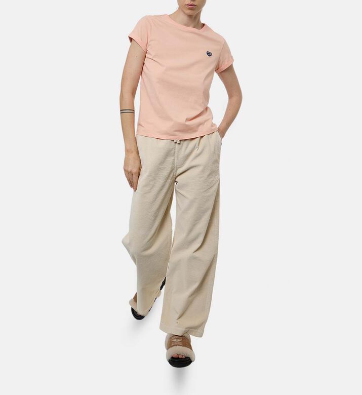 Maison Labiche Poitou Heart-patch T-shirt, Model View