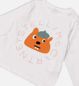 Animal Illustration Long-sleeve T-shirt