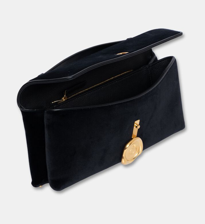 Mlouye Bag Seal Double Clutch, Black, Packshot View