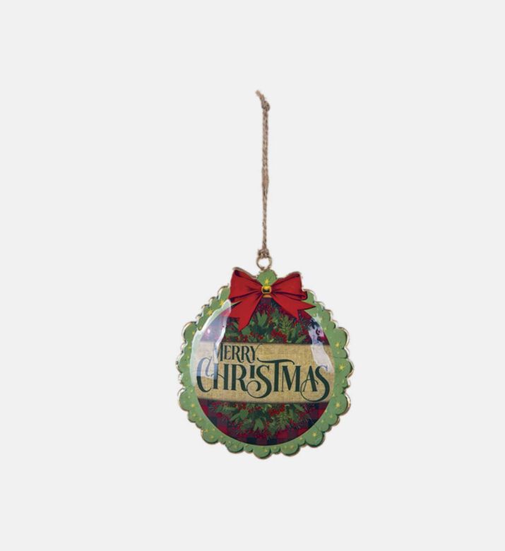 Vintage Merry Christmas Ornament