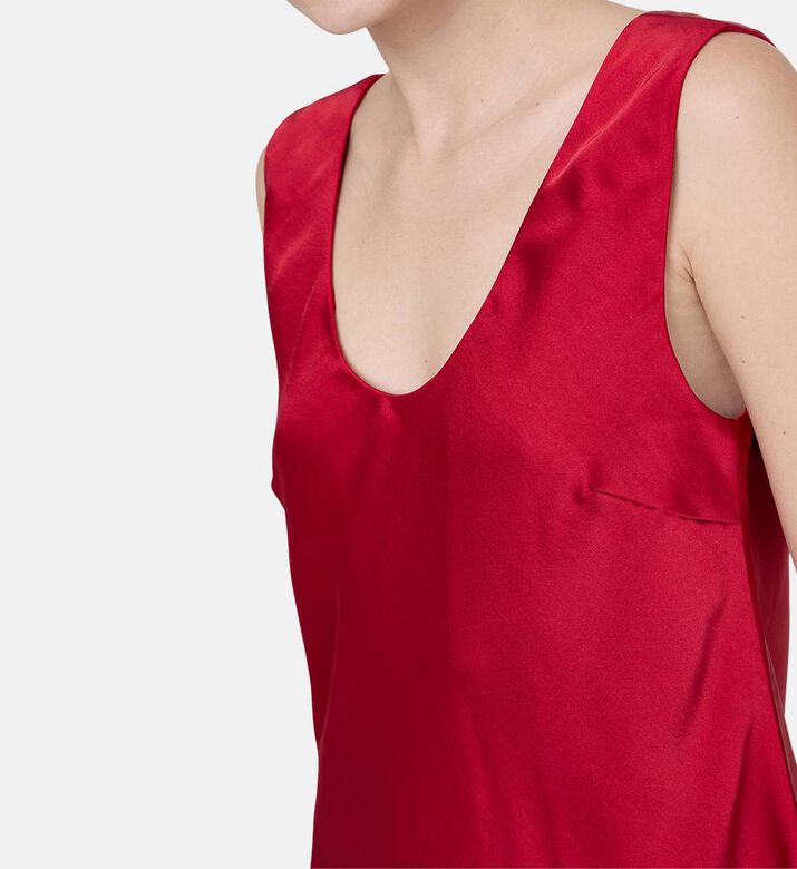 Samsoe Saelvira Checked Midi Dress, Model View