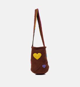 Top Handle Embroidered Bag