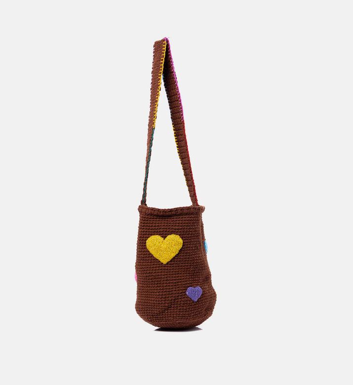 Top Handle Embroidered Bag