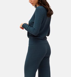 Pollen Striped Round Neck Sweater Pollen Striped Round Neck Sweater