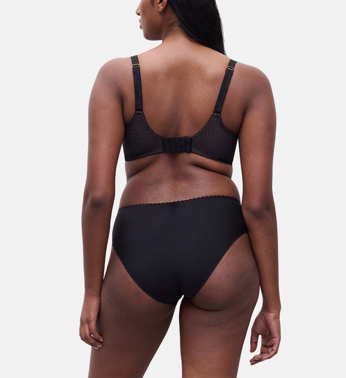 Chantelle Brief, Black, Xs, Model View