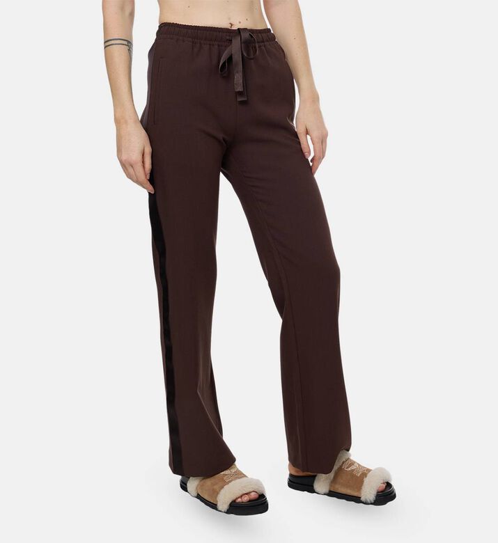 Zadig et Voltaire Elastic Waistband Wide-leg Pants, Model View