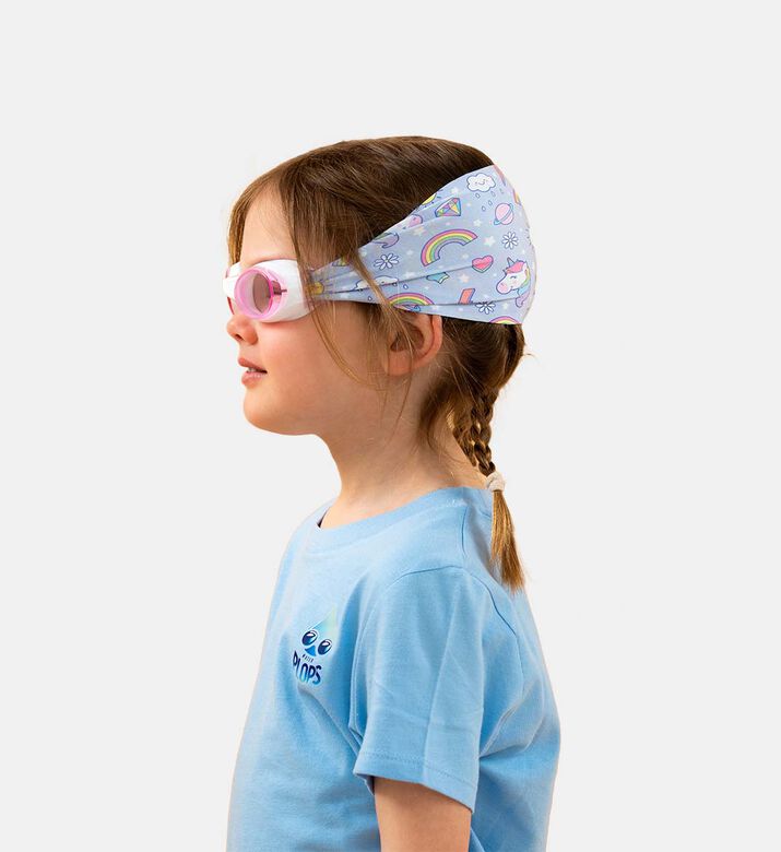 Purple Unicorns Ultra-soft Band Swimming Goggles