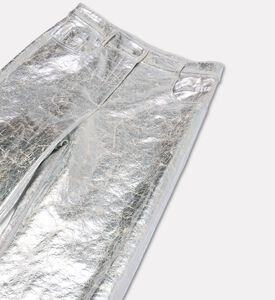 MSGM Metallic Wide-leg Pants, Packshot View
