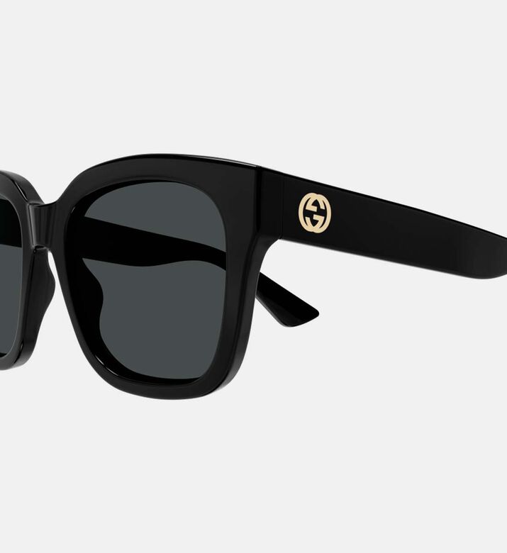 Acetate Square Dark Sunglasses 54