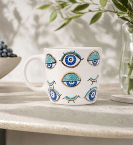 Noorena Ceramic Eye Mug, Model View