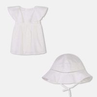 Ruffled Sleeves Baby Dress