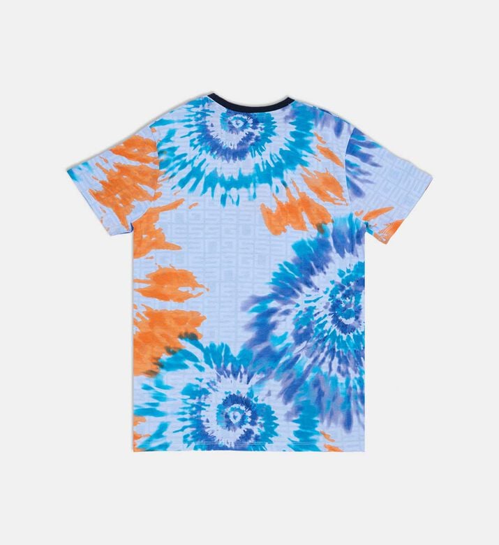 تيشيرت قصير الأكمام متعدد الألوان مصبوغ تيشيرت قصير الأكمام متعدد الألوان مصبوغ