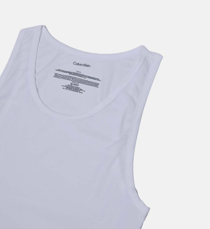 Calvin Klein Logo-embroidery 3-pack Tank Top, White, Xxl, Packshot View