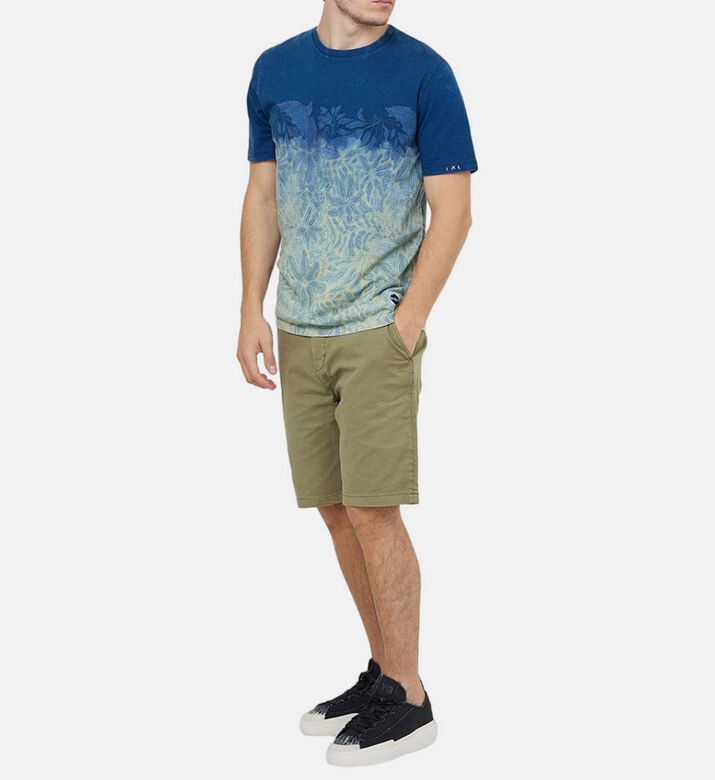 Washed Graphic Effect T-shirt