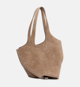The Attico La Scoop Shoulder Bag, Brown, Packshot View