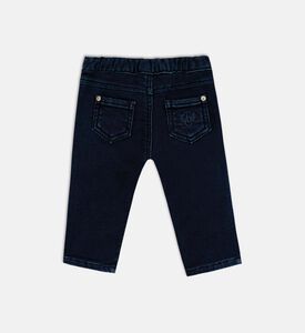 بنطال جينز غير رسمي بقصة عادية