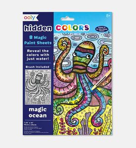Ooly Hidden Paint Sheets Mgc Ocean, Packshot View
