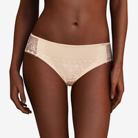 Day-to-night Lace-inlay Briefs
