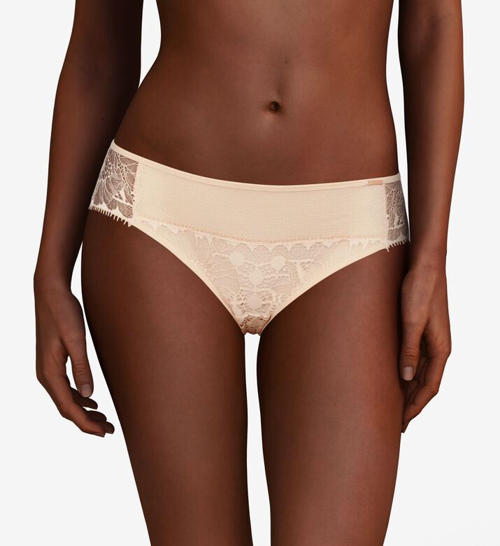 Day-to-night Lace-inlay Briefs