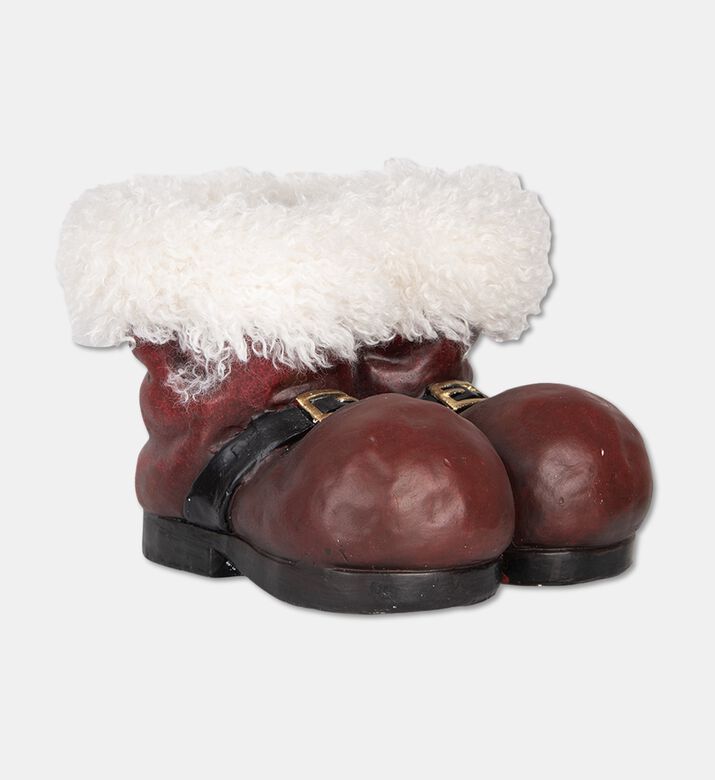 Clayre & Eef Flowerpot Boots Santa Claus, Packshot View