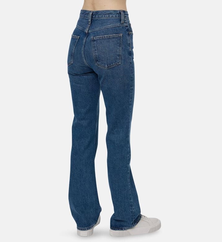 Agolde High-rise Flared Denim Pants, Model View