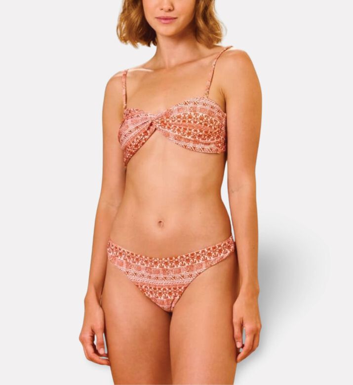 Blueman Drink Nautilus Bikini Top, Model View