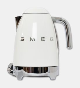 Smeg Standard Stainless Steel Kettle, Cream, Packshot View