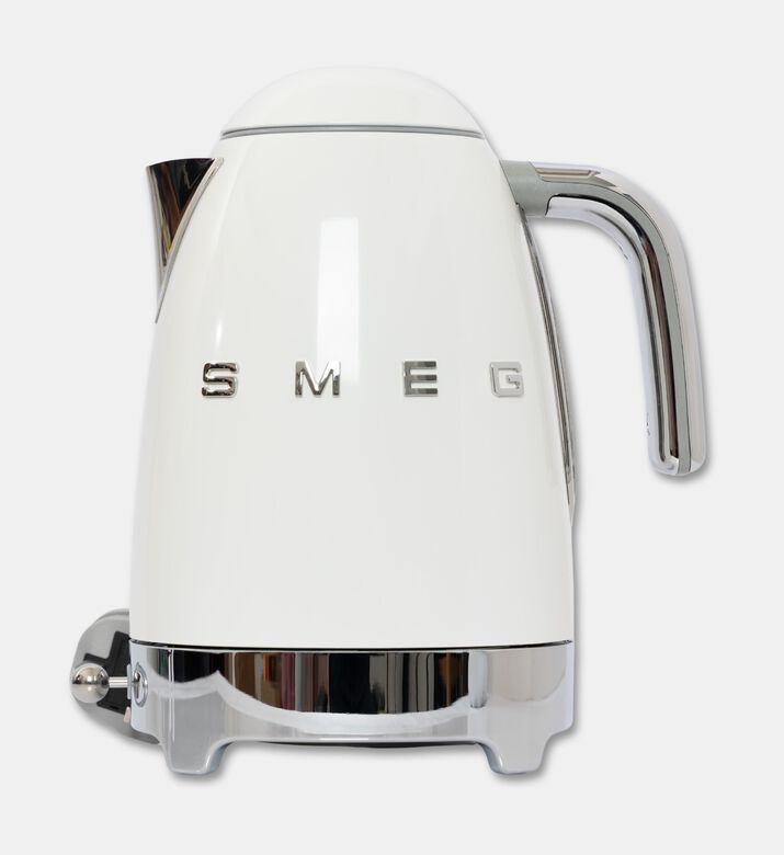 Smeg Standard Stainless Steel Kettle, Cream, Packshot View