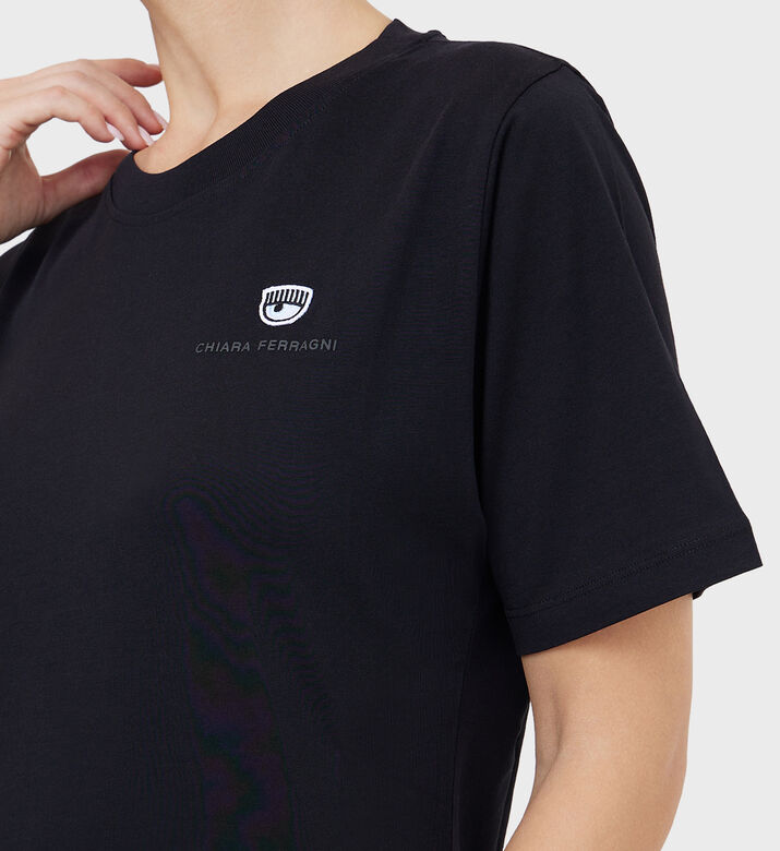 Logo Shot-sleeved Cotton T-shirt