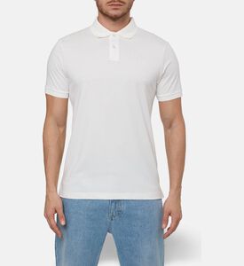 Hackett London Logo-embroidery Button Placket Polo, Model View