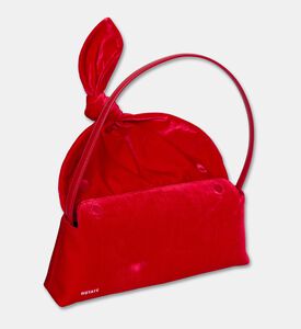 Rotate Velvet Knot-detail Handbag, Packshot View