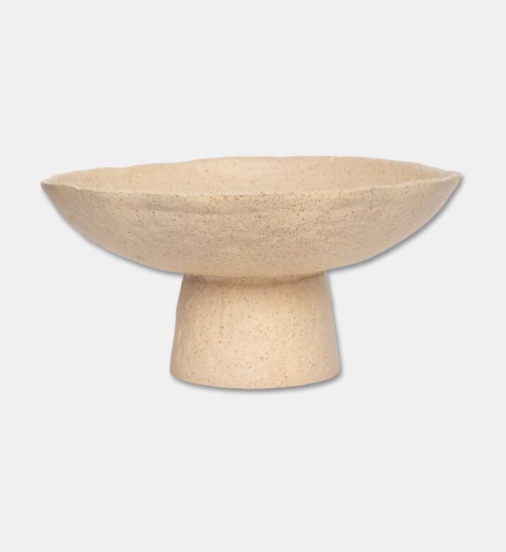 Light and Living Ota Artisanal Pedestal Bowl, Packshot View