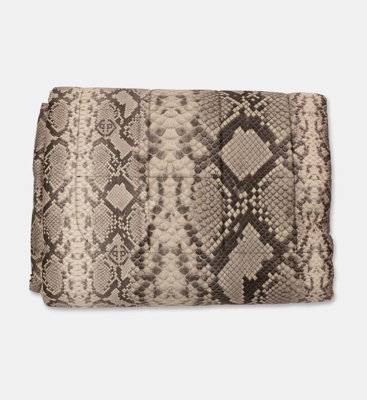 Philipp Plein Python Skin Pattern Bed Cover, Packshot View