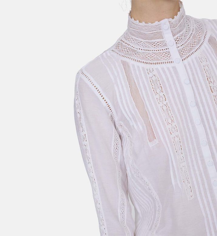 Tano High-neck Long-sleeve Shirt