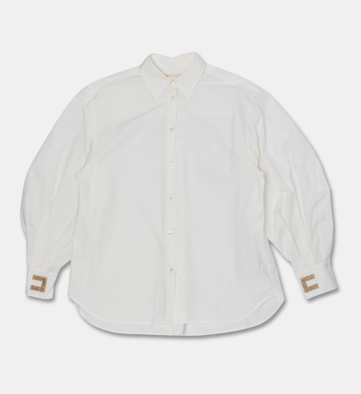 La Mia Bambina Shirt, Ivory, 12.5y, Packshot View