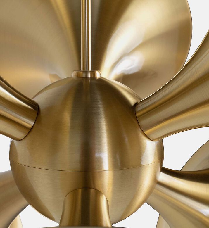 Jazz Brass 6-bulb Lamp