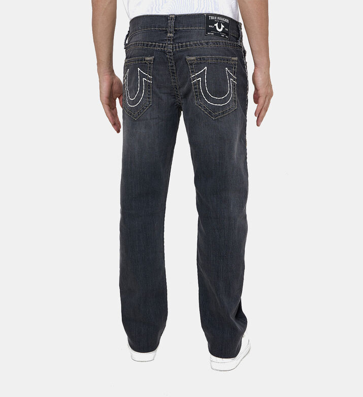 Straight-leg 5-pockets Denim Pants