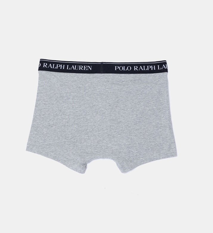 Branded Cotton Trunks 3-pack Set