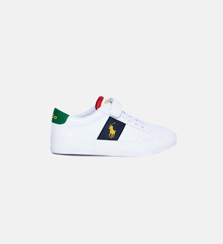 Polo Pony-motif Paneled Sneakers