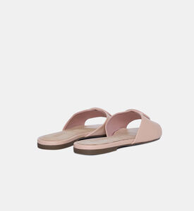 Flat Sole Slide Sandal