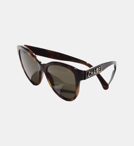 Crystal Cat-eye Sunglasses