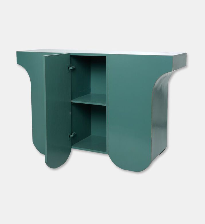 Home Deco and More Timothy Pine Wood Console, Packshot View