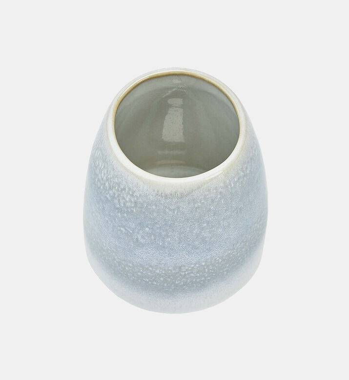 Aquanova Figo Ceramic Toothbrush Holder, Blue, Packshot View